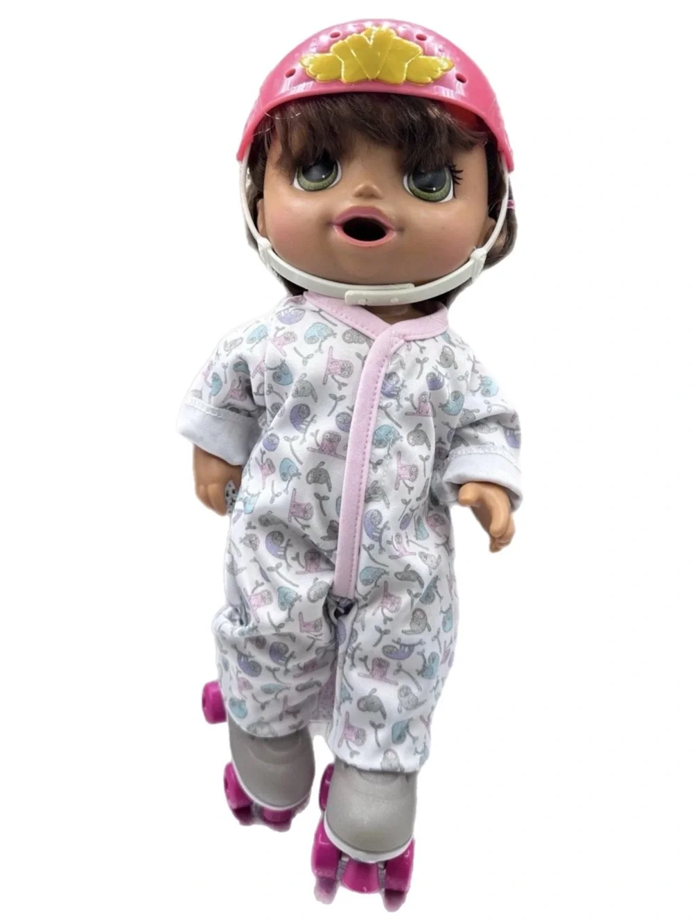Interactive Baby Doll Playset with Pink Accessories